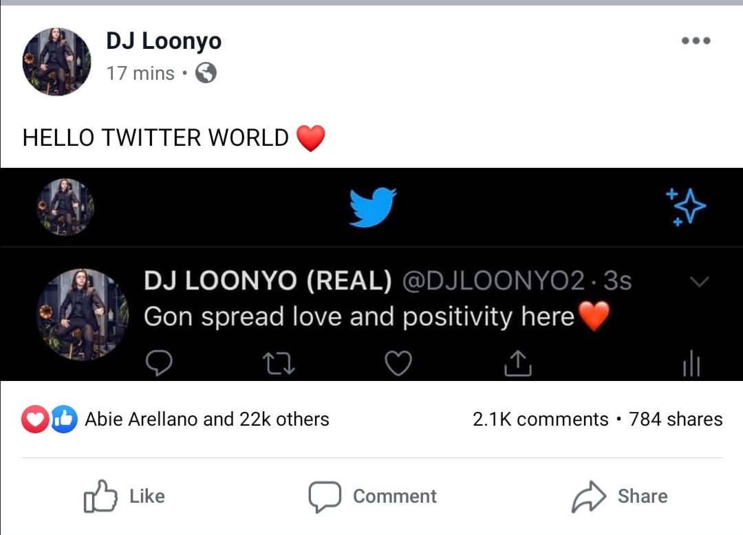 arlinalene's tweet photo. @djloonyo_real Yan po official account nya. Kakapost lang po nya sa fb https://t.co/zOWrOSF3vy