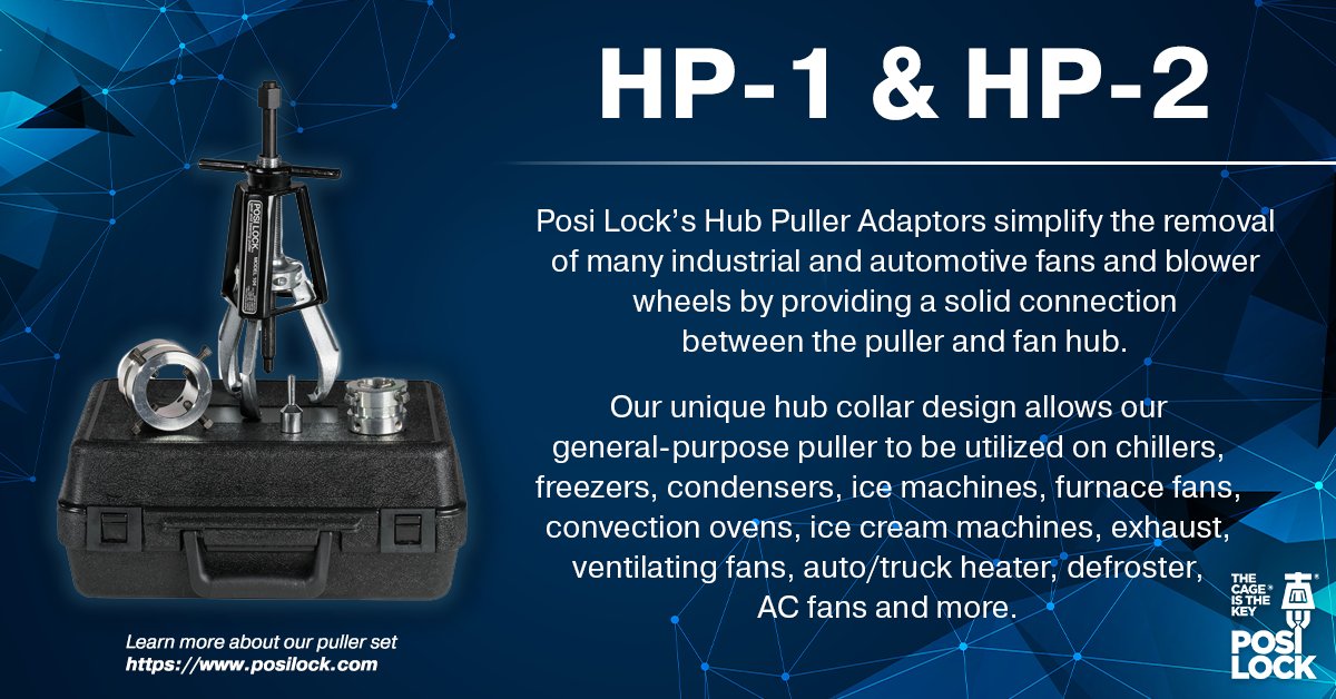 HP-40 Steel Posi Lock TB-100 Accessory Kit That Includes: 10563 HP-70 HP-50 HP-30