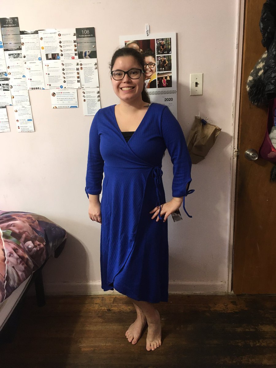 captainswanfan4's tweet photo. Day 71: #101smiles when you don’t have to share  #thejen @Dressember anymore with your twin sister you have your own blue dress came in the mail  #jmoloves #101smiles https://t.co/5fHgQGrKAj