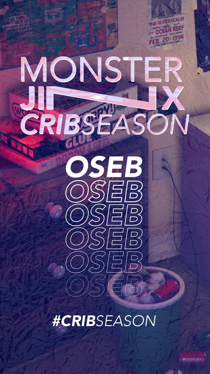 monsterjinx's tweet photo. TODAY AT #CRIBSEASON

16:00 - new track from @oseb_ (https://t.co/P4UBEz1QGC)

18:00 - live set from @darksunn (https://t.co/6ZFWi3hJhU) https://t.co/Fv4ewjd8AL