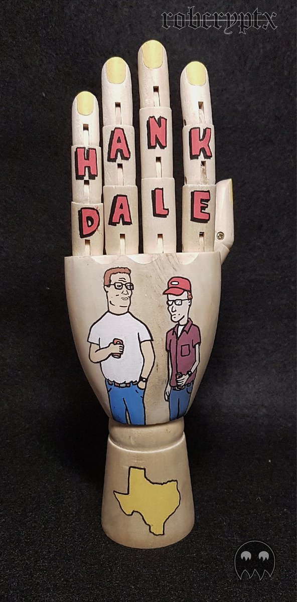 i loved making these king of the hill hands!