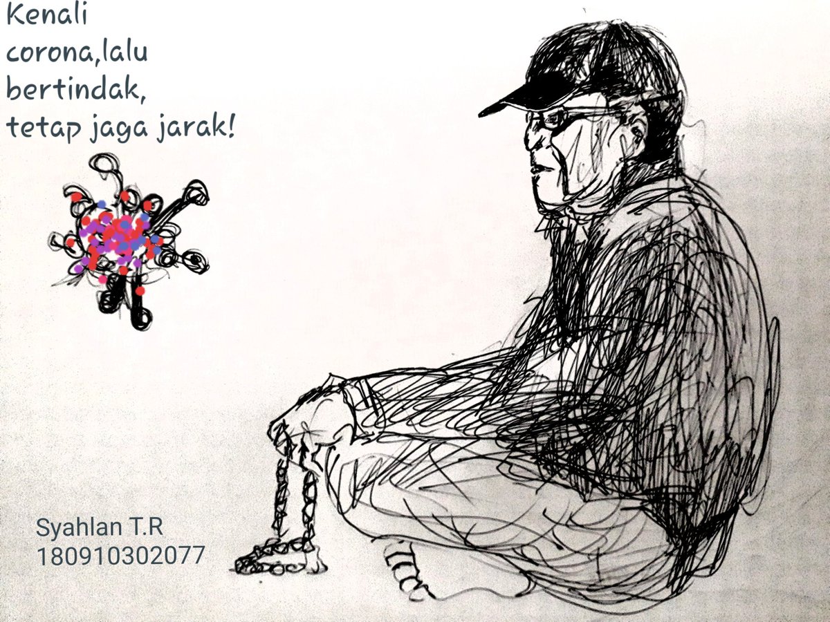 RandomN57191061's tweet photo. Kenali corona,lalu ambil tindakan,tetap jaga jarak!
#sosiologipedulibangsa 
#sosiologimaritim 
#KarantinaWilayah https://t.co/UP05Lyv0yf