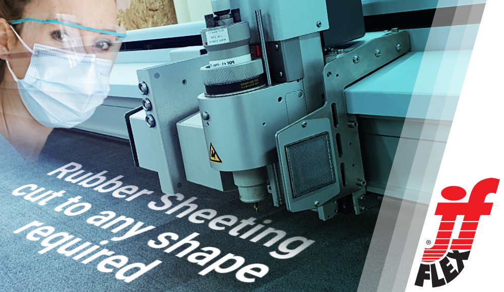 JFlexRubber's tweet photo. Not surprisingly, we're seeing an increased demand for #siliconerubbersheeting and #rubbercomponents for #medicaldevices, some of which we can pre-cut to required dimensions on our largest in range digital cutting equipment. 
#coronavirus #medicalequipment #rubberexperts https://t.co/UfkFJptmgW