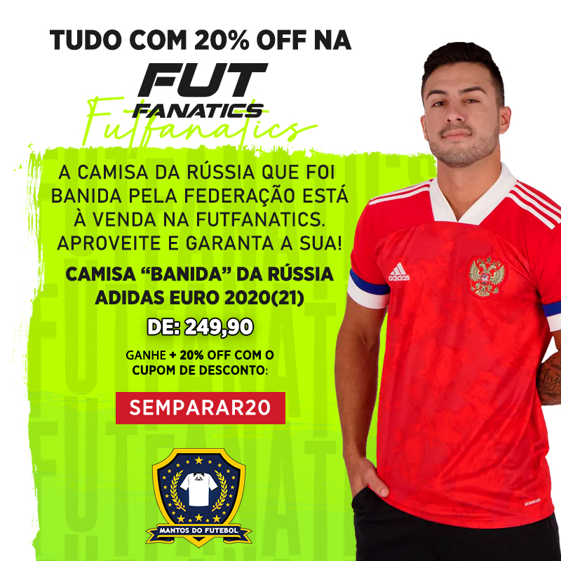 camisa adidas rússia