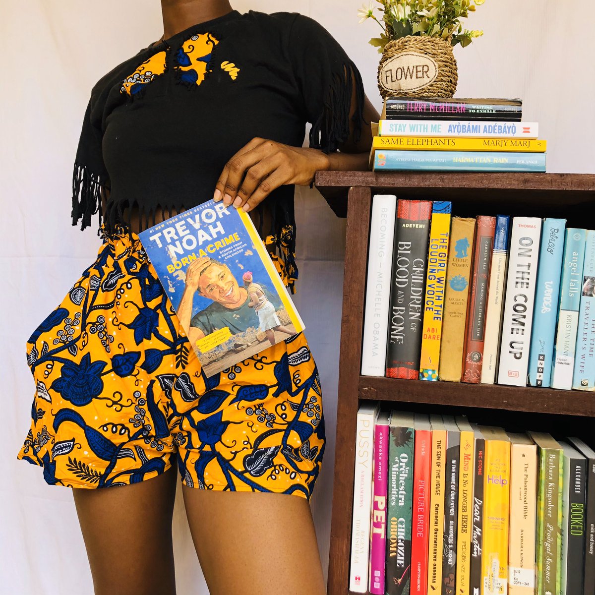 Books as Outfits...Quarantine Life #readingcommunity  #StayAtHome    #ReadingChallenge