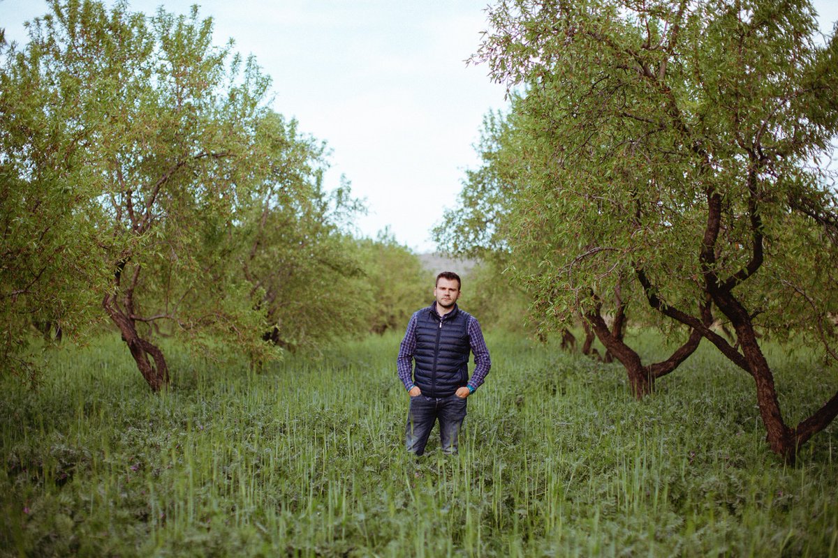 Meet the producer: Almonds - Michel Angel. 
The man behind the introduction of cover cropping to the Almendrehesa Association; a group of 250 stakeholders making regenerative practice a reality in Andalusia, Spain.  His guara Almonds available at foodandforest.co.uk