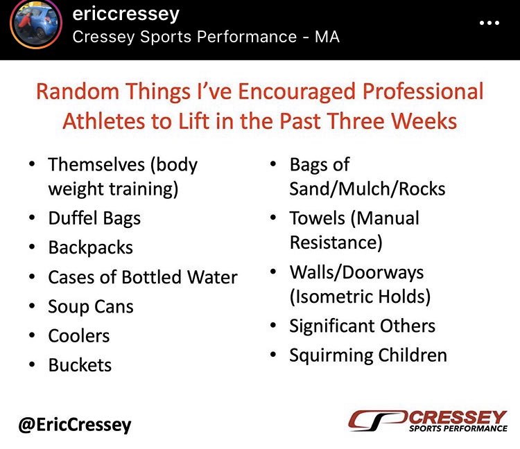 CFoundry's tweet photo. Here is a post from @ericcressey with some tips on how to add resistance to tour workouts. https://t.co/PQlau61ooA