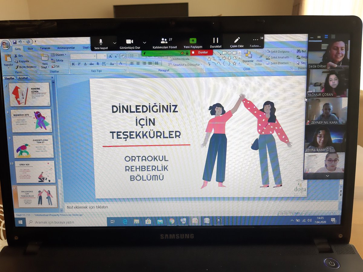 "Doğa'm Evimde" ile Halkali Bilim Doğa Koleji 5.sınıf öğrencilerimizle "BAŞARMAK İÇİN MOTİVASYON" konulu sunum için bir araya geldik.Mesele başarı ise motivasyon her şeydir.🤗 #Dogamevimde <a href="/DogaOkullari/">Doğa Koleji</a> <a href="/Dogahalkali1/">Doğa Halkalı Bilim</a> <a href="/eebruoruc/">Ebru Oruç</a> <a href="/ozkanay_/">Özkan Ay</a> <a href="/serozeren/">Serhat Özeren</a>