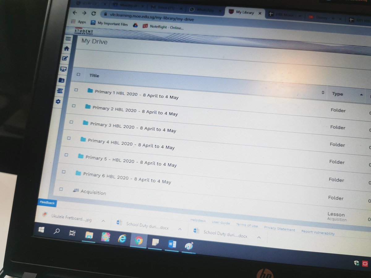 SabrinaTaysw's tweet photo. For Art &amp; Music Teachers, we often have to teach many classes. To prepare for this HBL, it is a slow and tedious process. Create a master lesson, customise and assign to individual classes. Track the process so that we don't get confused. Stay organised and repeat for 6 levels. https://t.co/kHGw8xv5It