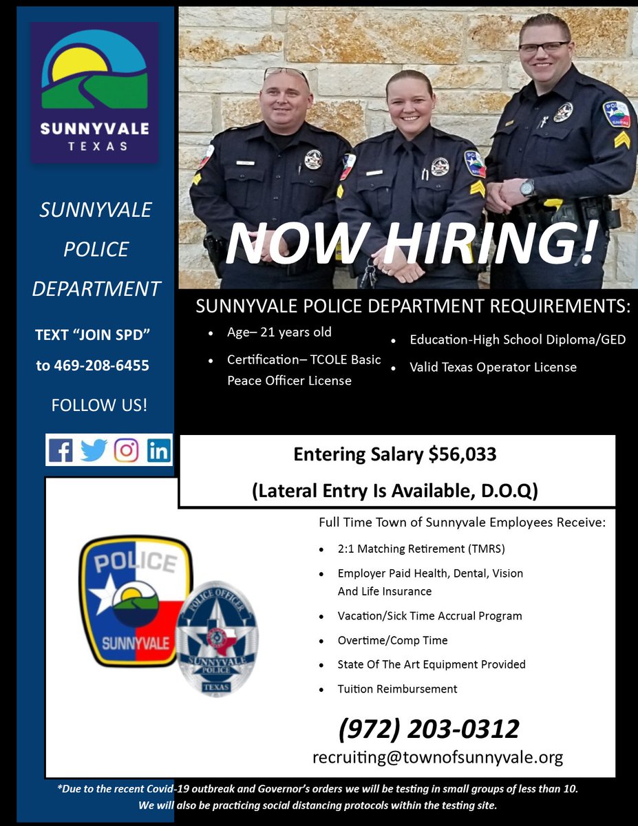 Sunnyvale, Texas Police Department tweet media