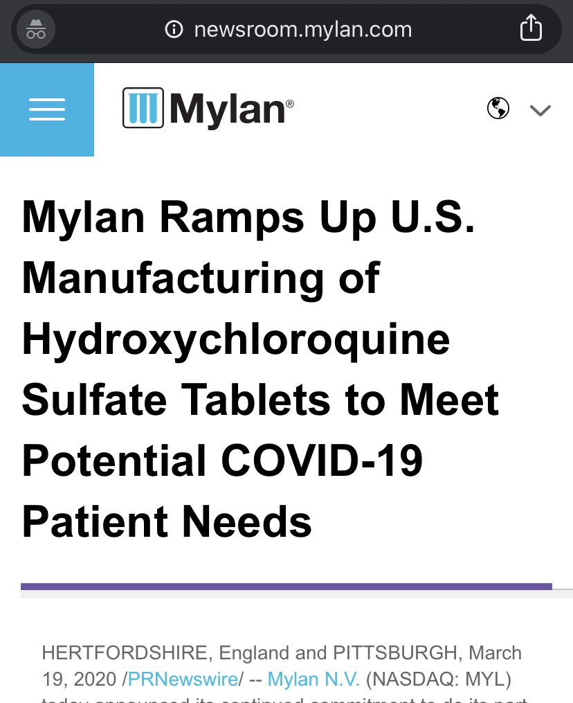 I mean, practically giving away something that wouldn’t remotely lift a company’s profits in exchange for getting headlines about helping to maybe save lives... that’s the kind of PR money can’t buy.And the pharmas will absolutely take the good PR. 13/