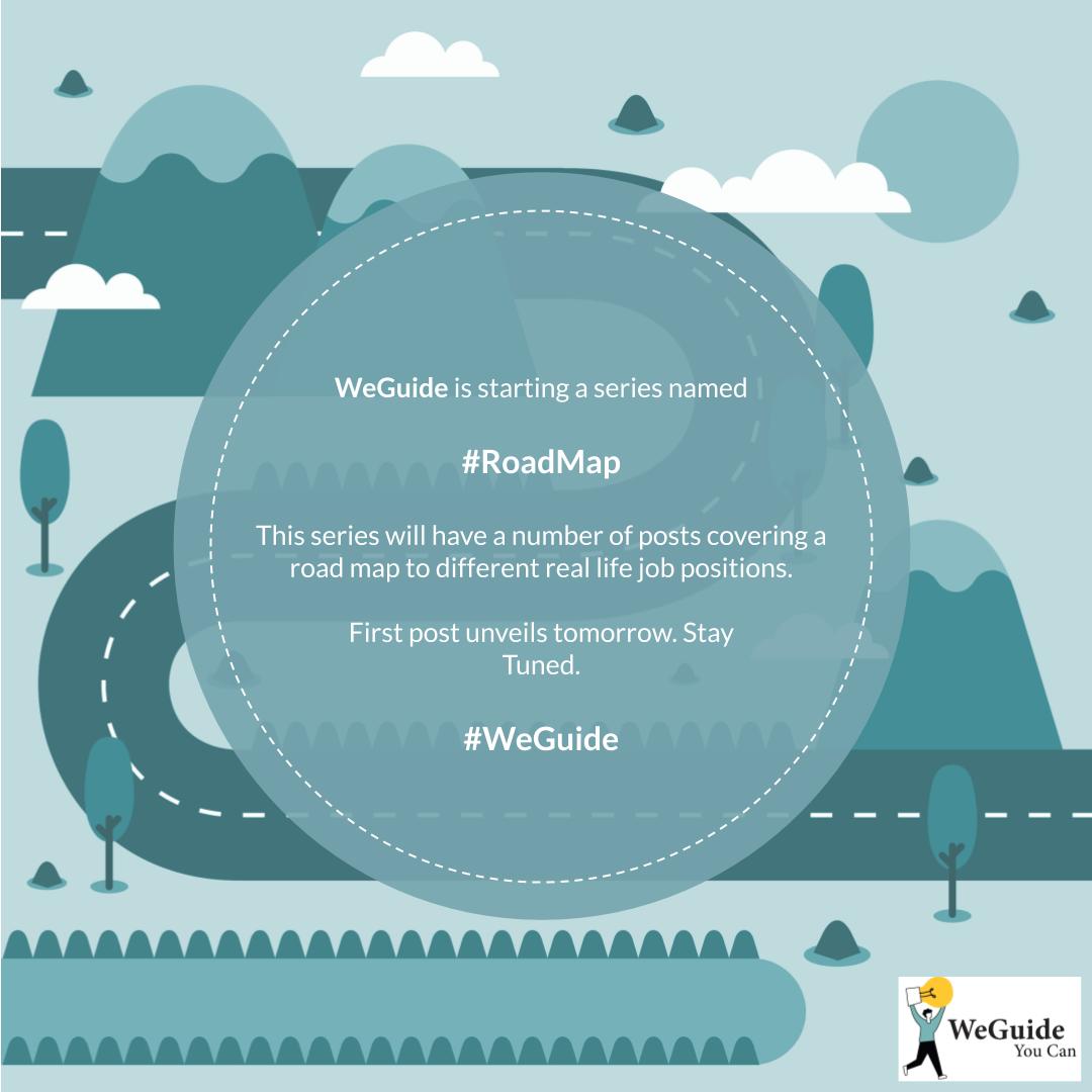WeGuide6's tweet photo. WeGuide hopes you all are making the best of this quarantine. We have something exciting coming for you tomorrow. 
Stay connected!!

#WeGuide #Roadmap #Education #CareerDevelopment #QuarantineActivities #QurantineLife https://t.co/WEMqV5Shih