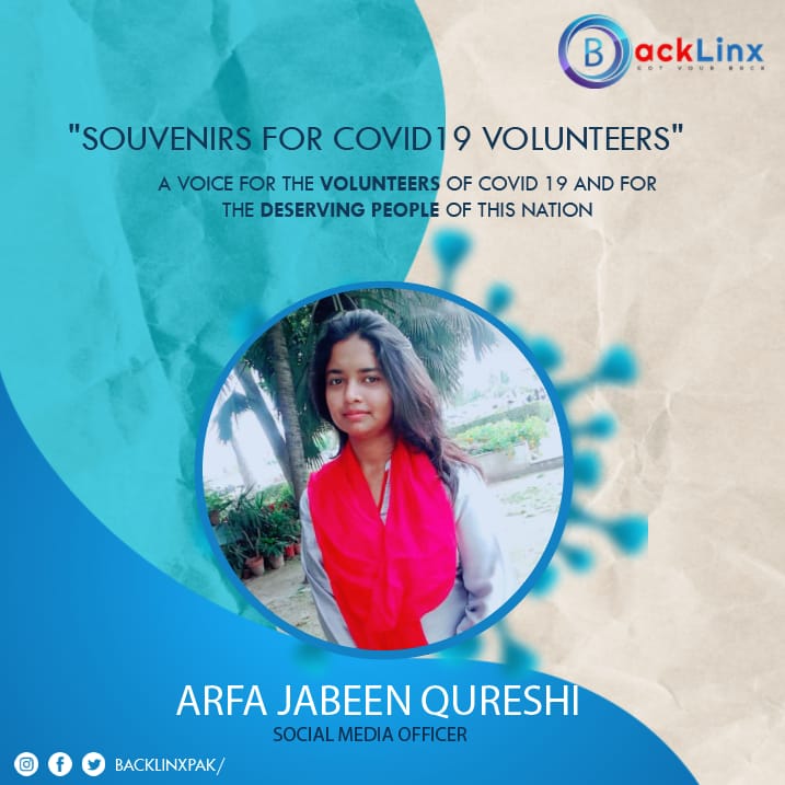 JabeenIffi's tweet photo. Each and everyone will make this their DP with a caption 
"We are the voice For the Volunteers of COVID19 and For the deserving People of this nation"

#backlinx
@HamailEjaz https://t.co/0gPyUzNBrh