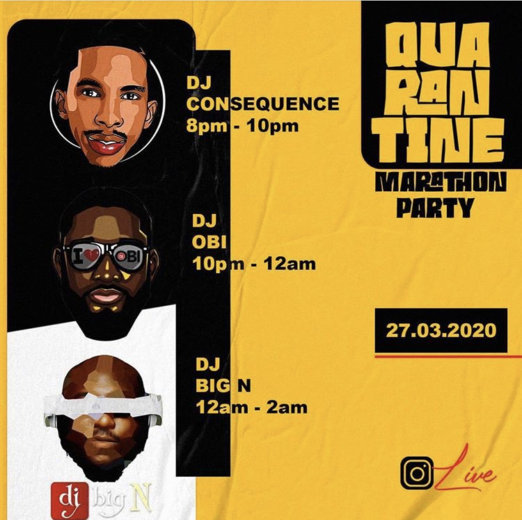 RLReports's tweet photo. Which one of these 'battles' was your fav? Yes we know the one between Burna and Reekado didn't happen👀...but there have been others: Sarz vs Shizzi, Leriq vs Chopstix, etc. Plus, who's been in DJ Obi's house for his IG Live house parties? They're lit!🔥 #rlr #lockdownbattles https://t.co/qI35Q5DQPp