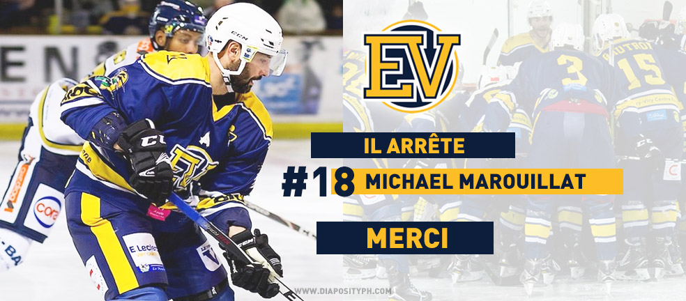 1er Départ : #18 Michael MAROUILLAT arrête sa carrière en D2 ! Retrouvez son ITW ici : majeur.evh91.fr/arret-de-micka…
Bonne continuation Champion, Go EV Go !!! 💙💛