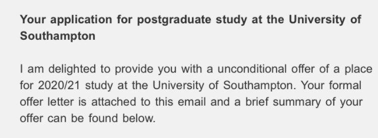 Received this news today - hoping that I can use lockdown to do some preparation!