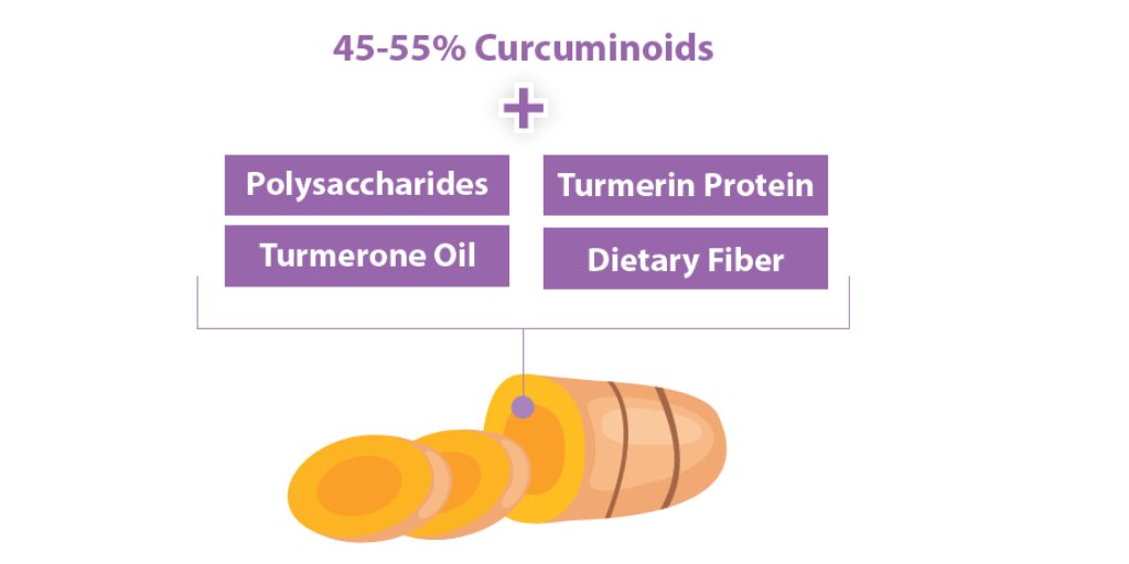 A Complete Turmeric Matrix that includes all compounds is what you need for best resultsThe interaction they have with your gut microbiome are what help bring dramatic improvementsThey clear out endotoxins, balance gut bacteria and modulate your immune response
