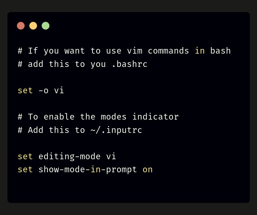 rish__15's tweet image. #vimTips #bash #linux #100DaysOfCode