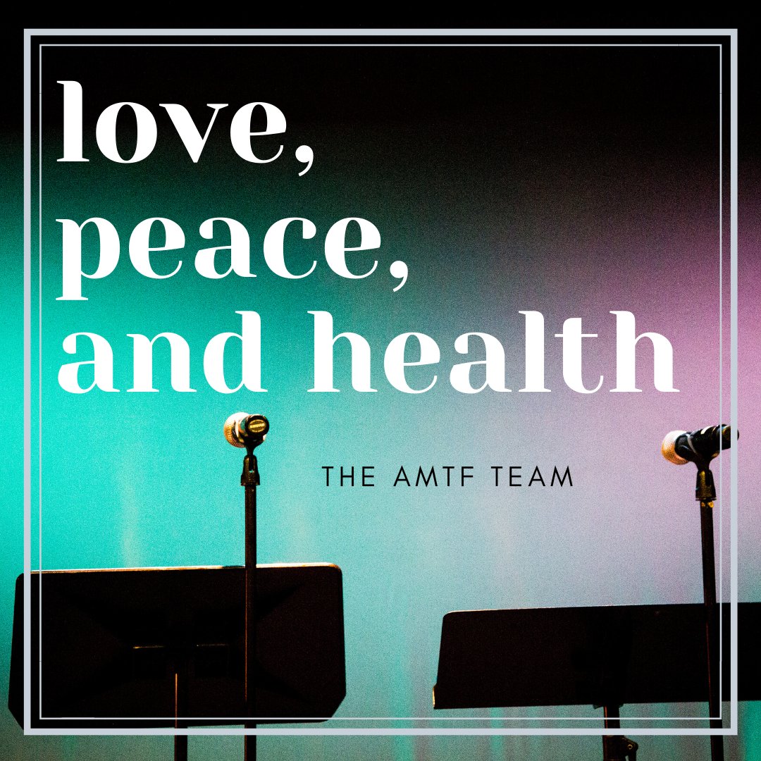 The_AMTF's tweet photo. Difficult times have always been a catalyst for great art. We are standing by to shine a light on the creative consequences of these times. Please stay safe, and know that we are in this with you. Stay strong friends, we will see you at the theatre soon. https://t.co/iL5HNYFvsl