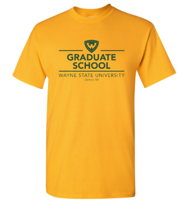 WayneGradSchool's tweet photo. Missed your chance at a Graduate School shirt yesterday? Don't worry, it's time for another giveaway! The first 10 graduate students to complete this order form will receive a free t-shirt! #GraduateStudentAppreciationWeek #waynestate #WSUGSAW https://t.co/HII93Qvn4V https://t.co/EvMGR2Tf2r