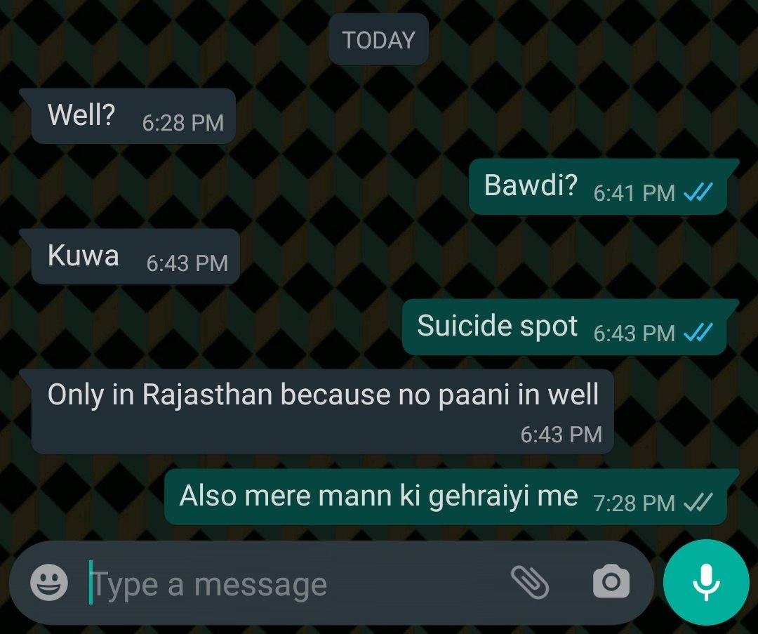 zoeb_nomi's tweet image. Beauty about quarantine is people believe I am not a serial killer.
#QuarantineLife #everythingisnormal