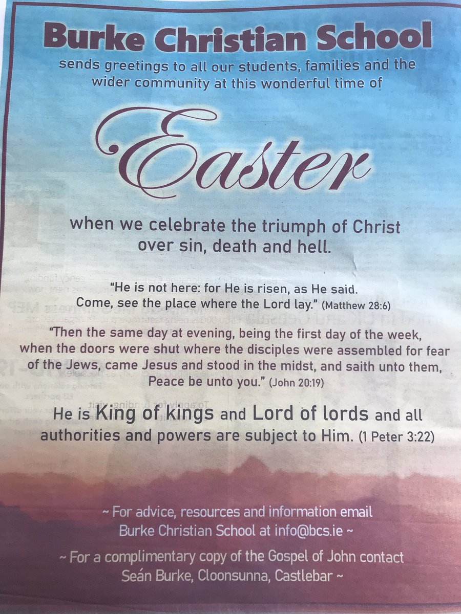 Drimoley's tweet image. #AtItAgain full page ad in the local paper 🙄