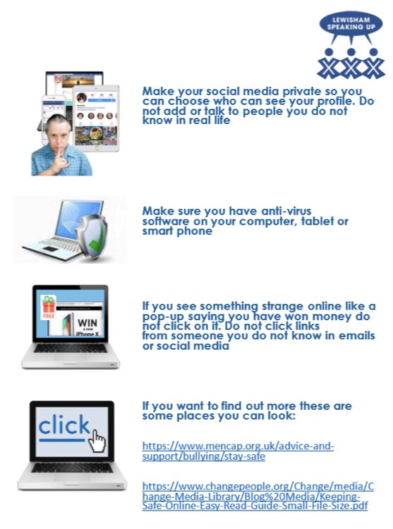 G_Smoczynski's tweet photo. People are using social media and video chat a lot to stay connected during the #CoronaVirus

We have put together some #TopTips for #stayingsafeonline we would love your #ideas, please tell us in the comments! @LearningDisEng https://t.co/SE5lat8rA0