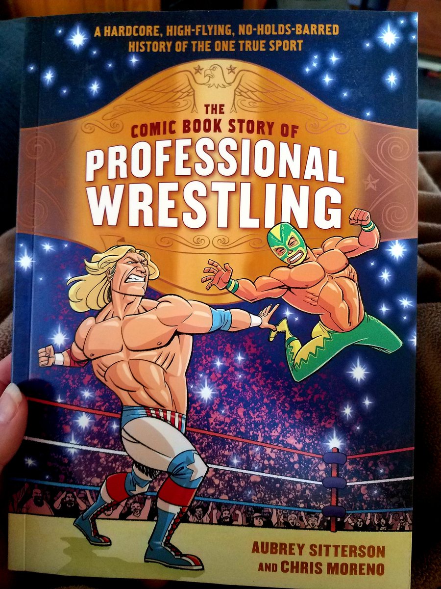 I picked this up a few months back and finally got around to reading it. I've always been a nerd for wrestling history and thoroughly enjoyed this. The illustrations are excellent, and they recount our history in a very entertaining way!