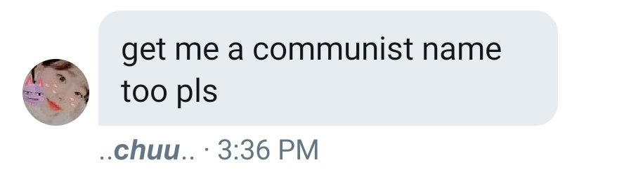 communist name