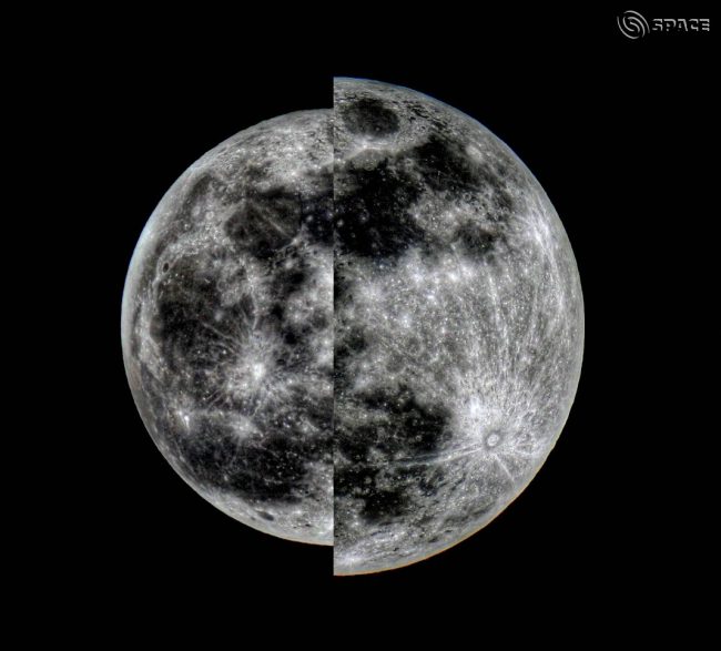 This is how much bigger the Full Moon will look tonight - closest of the year. A chance for everyone, unified, to look up. bit.ly/2yCzYxH (image C. B. Devgun)