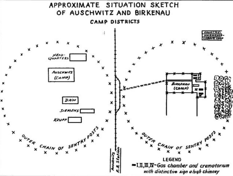 The account, including the information about the camp and the extermination of Jews conducted from April 1942 until April 1944, was written down and then, in the form of an exhaustive report, sent via secret channels to the West.