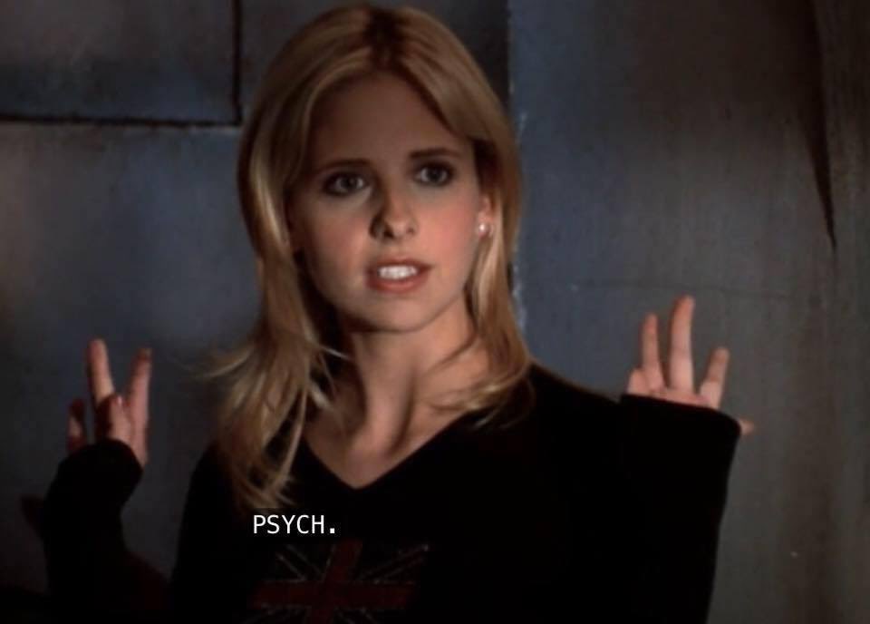 43: Enemies (Season 3)A very good episode in Season 3 that does a lot to further the plot in regards to the Mayor. It’s fun to watch Faith enjoy being bad but it’s even more satisfying to know she was being played by Buffy.