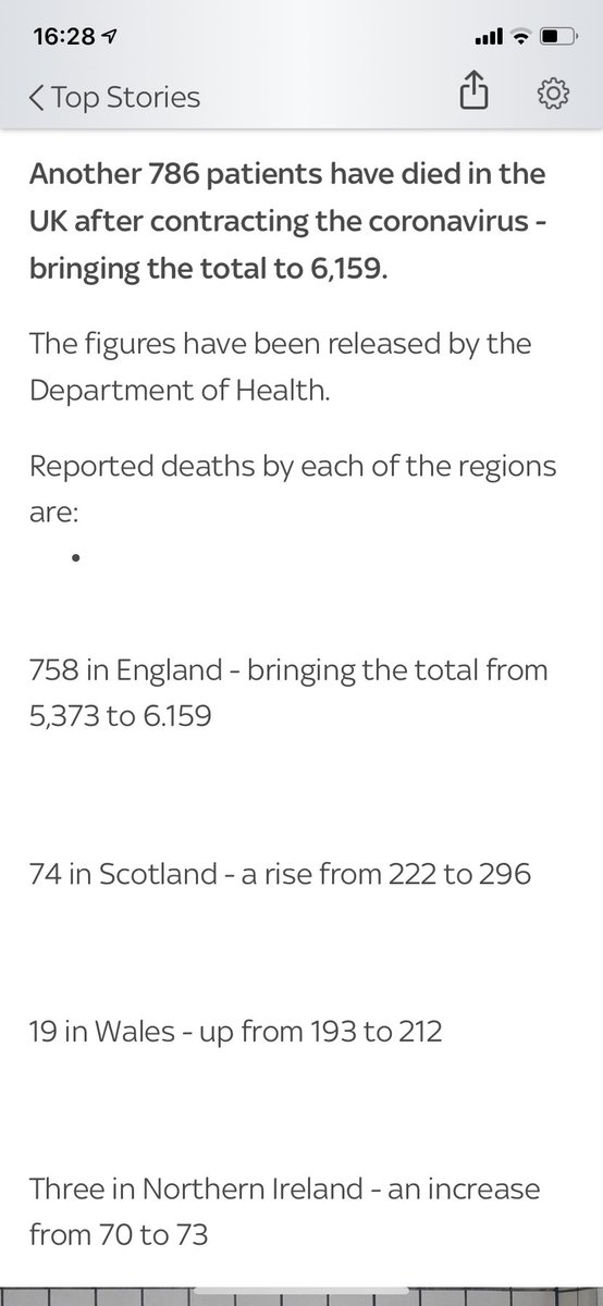 melcheet's tweet photo. @SkyNews how does the uk total equal 786!!!! Going off each UK nation as you’ve reported below, should it not be 854?!! #COVID19 https://t.co/J6NMic2SSE