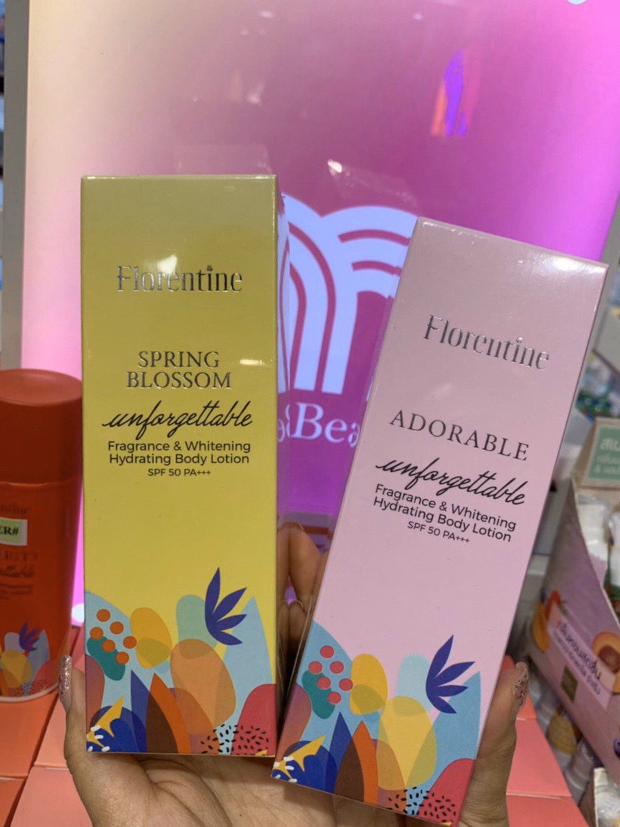 Pattymkm's tweet photo. หวีดร้องกับ Body Lotion นํ้าหอม ที่หอมอย่างกับนํ้าหอมเคาเตอร์แบรนด์ แถม ยังทาปุ๊ปผิวขาวขึ้นอีก1ระดับทันที เกลี่ยง่ายมากไม่เหนอะหนะเลย ไปลองดมดูได้ที่ร้านMulty สาขาสยามแสควร์ หรือไปตําใน Facebookนางก็ได้ Florentine Thailand #ใช้ดีบอกต่อ #Howtoperfect #ไว้รีวิวห้ามขายของโว้ย https://t.co/fijukmVguC