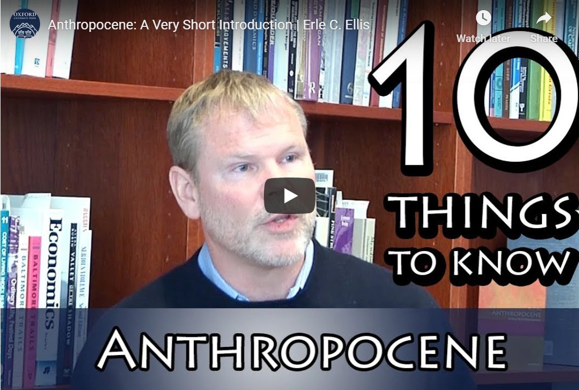 A Very Short Introduction Anthropocene