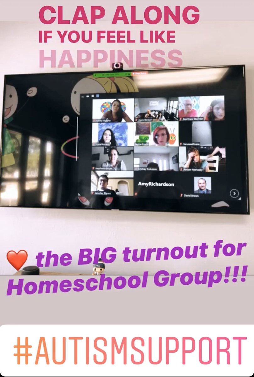 FI_Inc's tweet photo. We are so EXCITED to see the BIG turnout this morning for our Virtual Autism Homeschool Group!!! #AutismSupport #DistanceFun #DistanceLearning #FamilyInitiative https://t.co/kMTpFpEOWv