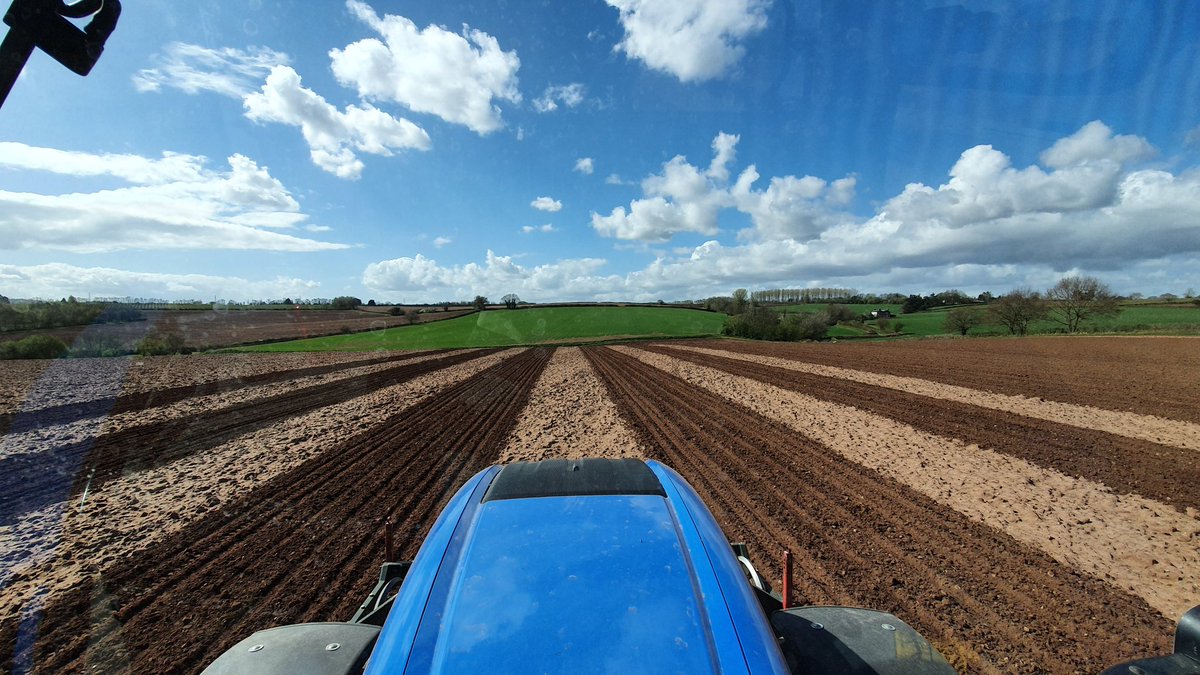 Question: Why do you skip rows?
Official answer: It speeds up turning, reduces tyre wear &amp; gives greater output
Unofficial answer: Because I can. #GPS