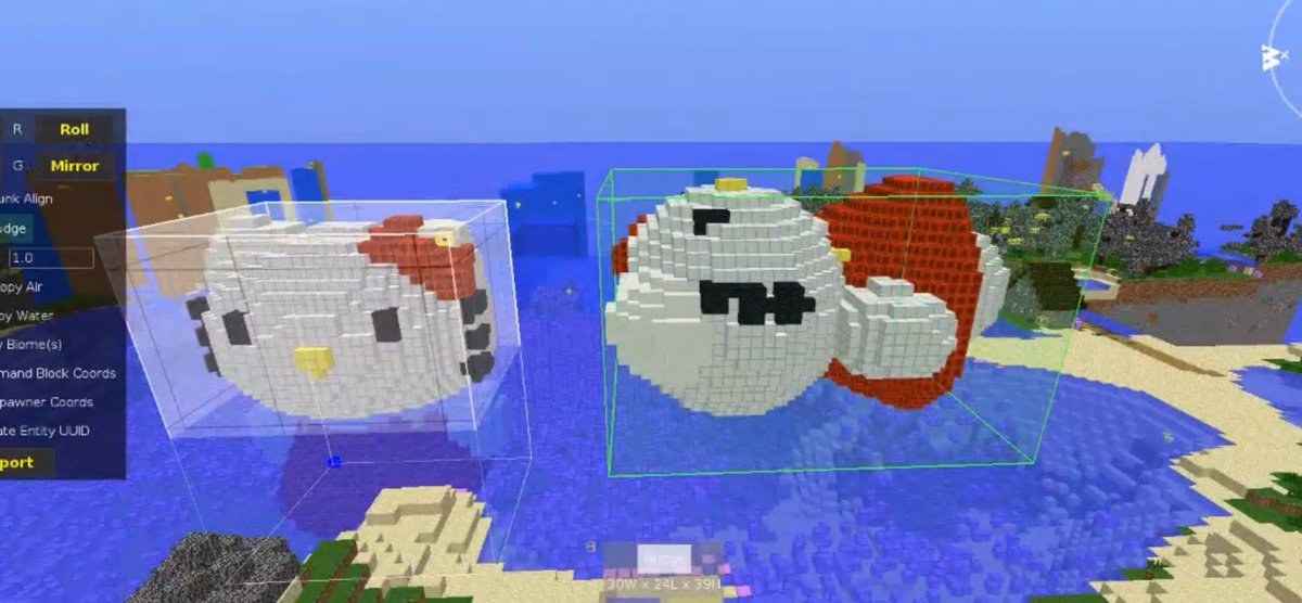 mr_isaacs's tweet photo. ICYMI: @misterwashburn and I had a blast with @thecommonpeople during yesterday's stream on building tips - we did some fun stuff with @MCEditDev #mcedit - Here's the recording! https://t.co/PHPqkmwk8b #minecraft @alicekeeler @playcraftlearn https://t.co/Bga6sQO2vM