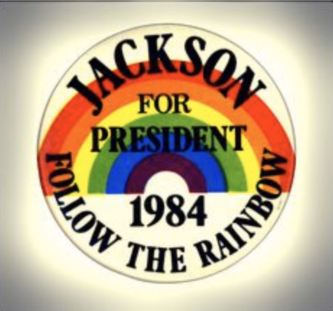 L E F T, PhD ⚫️ on Twitter: "Jesse Jackson Rainbow ...