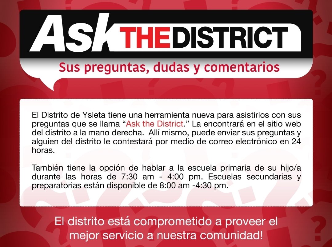 Ysleta HS tweet media