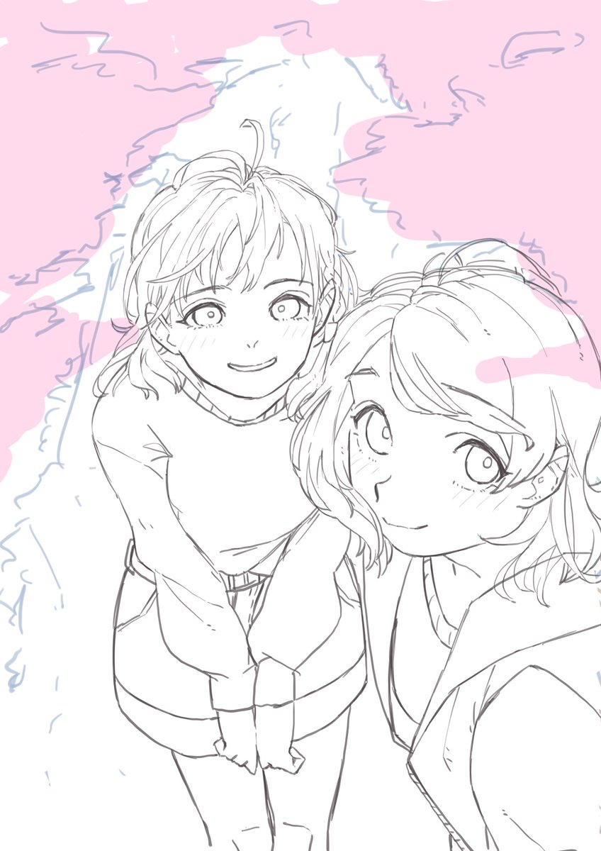 #絵描き繋がれ 
QYさん(@QY73 )あまちゃんさん(@AMMA_EKK )あんずさん(@anzmaru_A2 )ひはさん(@hiha_tumirem )名前を挙げていただき、ありがとうございます?✨ウヒョ-
ようちか・よしるびに心奪われ、日々TL徘徊しています...顔がいい‼︎って思われる絵を目指してまする? 