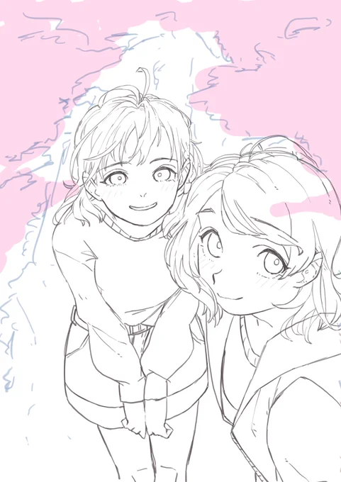 #絵描き繋がれ 
QYさん(@QY73 )あまちゃんさん(@AMMA_EKK )あんずさん(@anzmaru_A2 )ひはさん(@hiha_tumirem )名前を挙げていただき、ありがとうございます?✨ウヒョ-
ようちか・よしるびに心奪われ、日々TL徘徊しています...顔がいい‼︎って思われる絵を目指してまする? 