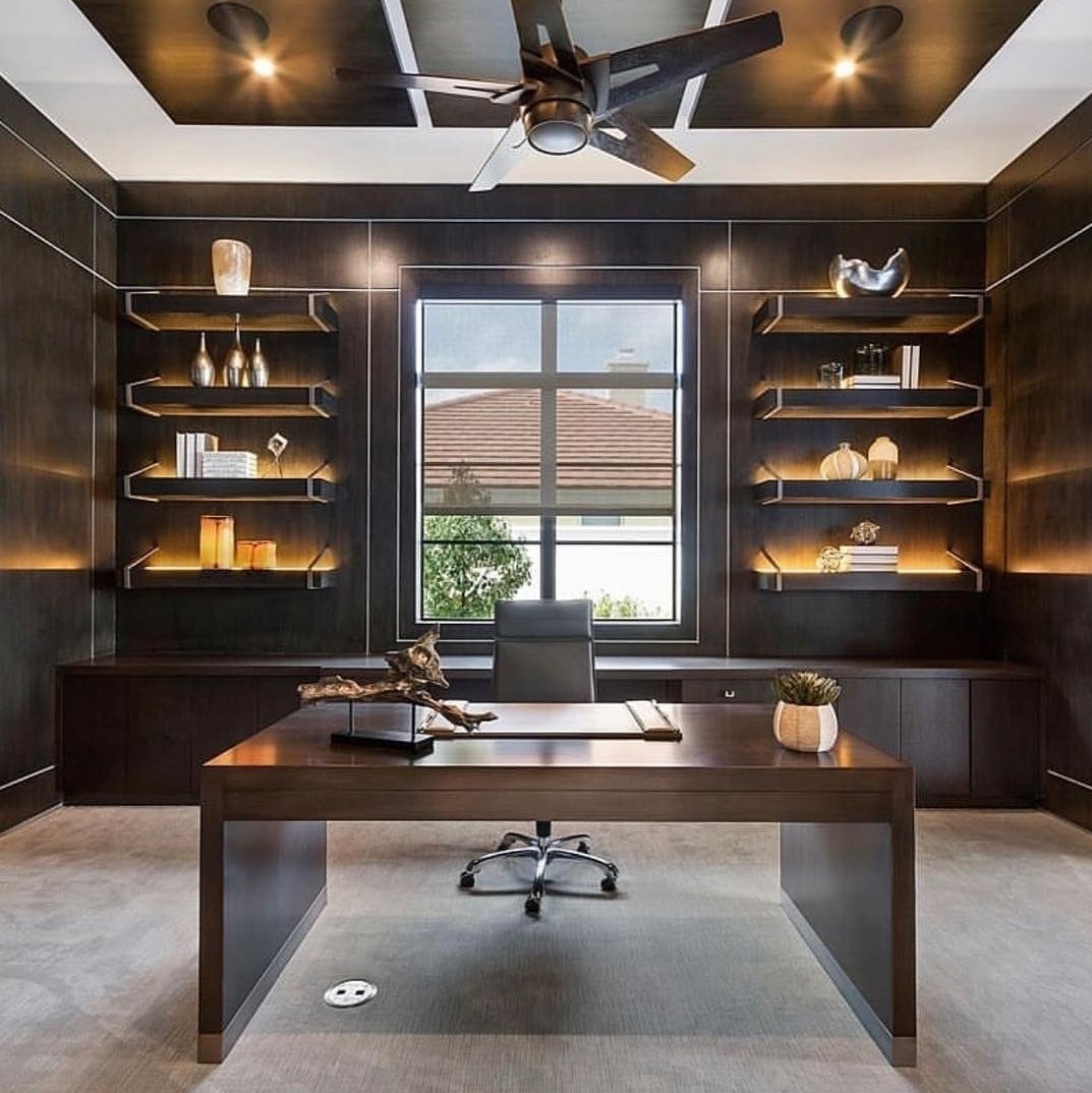 9. Cleaned yourself up and the wekend is almost done but you need to catch up on some work before the week starts. Which office space would you be in?