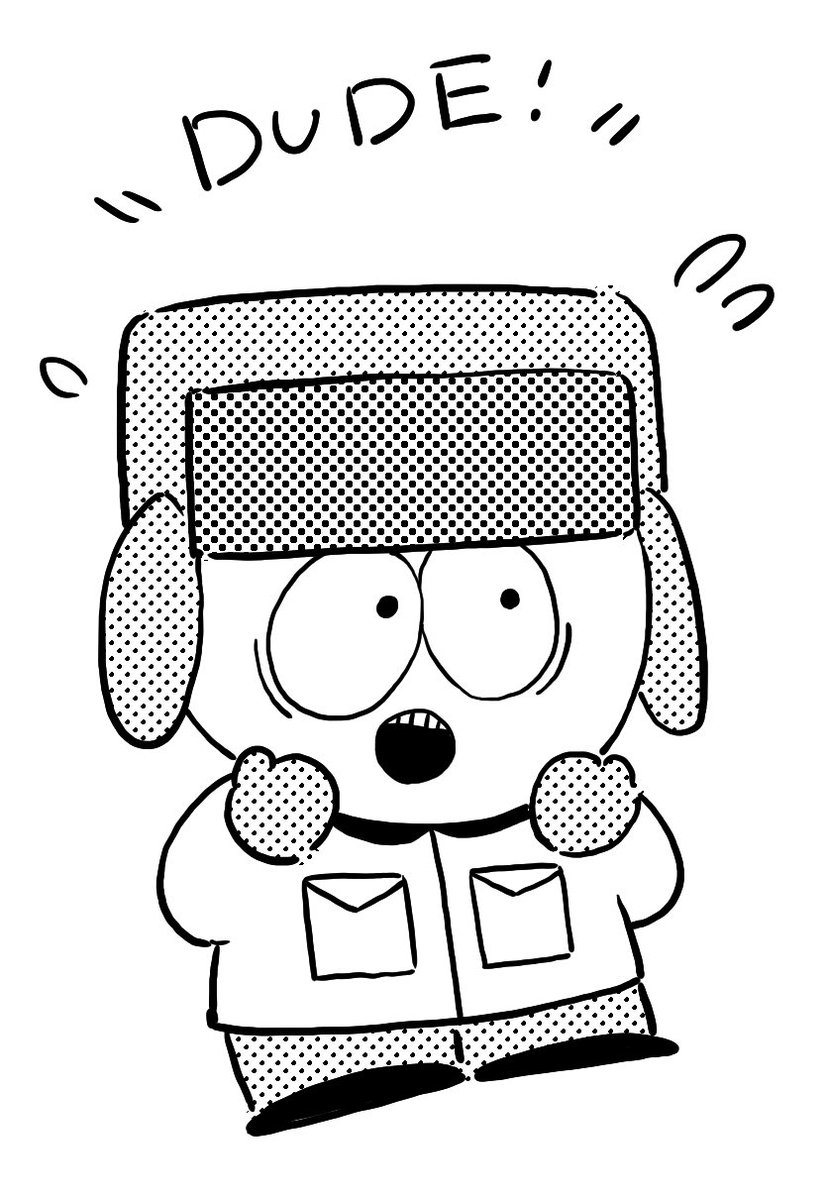 ついカイル描いてしまうな… 