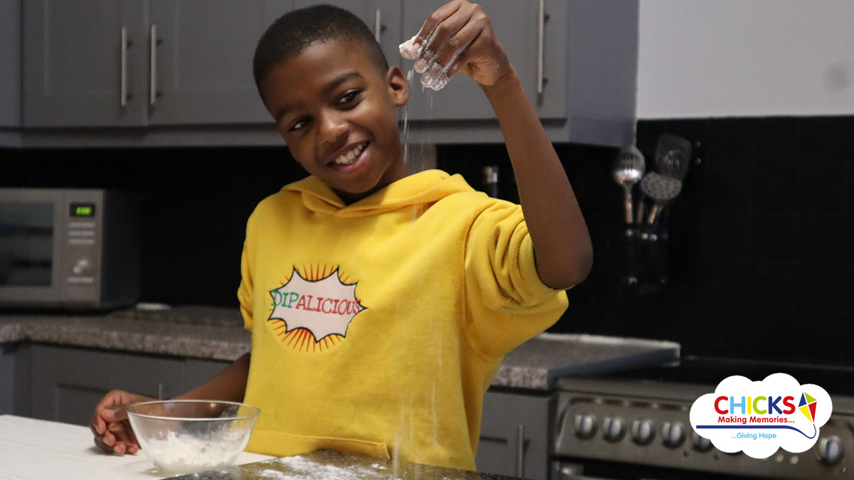 Founder of <a href="/dipaliciousltd/">Dipalicious</a> Omari McQueen has voiced his support for #CHICKS #coronavirusappeal

Omari was a young carer for his Mum &amp; is sharing recipe tutorials with children who can't currently attend a #CHICKS break 

More on <a href="/BBCRadioLondon/">BBC Radio London</a> 6.45pm &amp; ow.ly/JdfJ50z7I8p