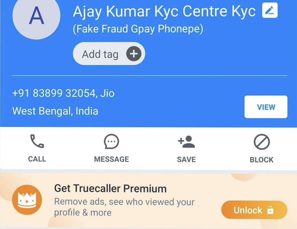 mvmeet's tweet photo. Just now my mother received a call saying

Modiji will deposit Rs 15000 to people's A/C due to lockdown

For this he asked her the OTP

It's a new trick to loot the money in your bank

Share this &amp; create nation wide awareness

Let's defeat these who are deadlier than coronavirus https://t.co/swMJwdy9OX