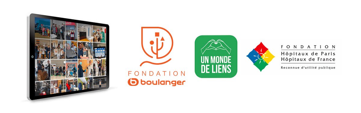 En cette #JournéeMondialeDeLaSanté, vivons ensemble <a href="/UnMondeDeLiens/">UnMondeDeLiens</a>
Ce mouvement consiste à offrir, approvisionner et livrer des tablettes connectées, pour connecter les gens et créer des liens.
Pour faire un don à la @FondationHPHF : don.fondationhopitaux.fr/#&utm_source=B…
#SolidaritéSanté