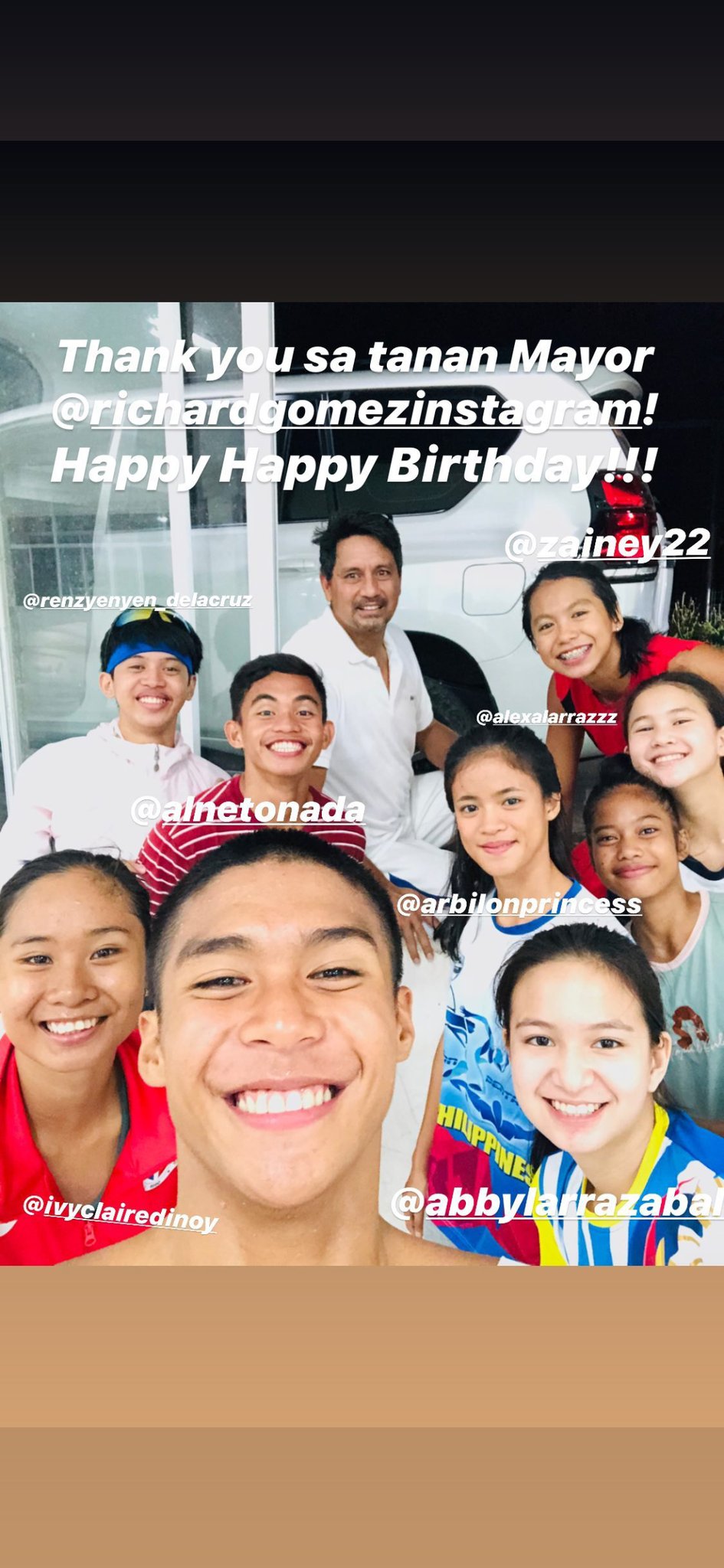 Happy birthday Mayor Richard gomez 