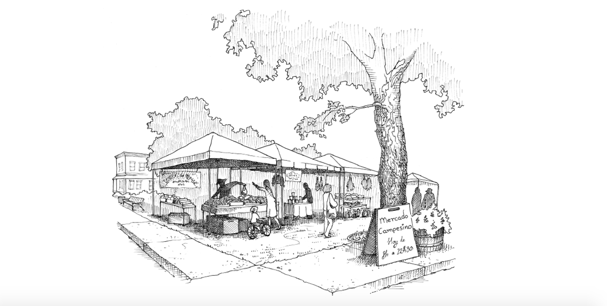 La agricultura ecológica sigue desarrollándose
por todo el mundo. Algunos agricultores, como
#JeanMartinFortier, llevan años ganándose la vida con su poco más de media hectárea de cultivos, y alimentando a más de 200 familias con su sistema de cestas y su puesto en el mercado.