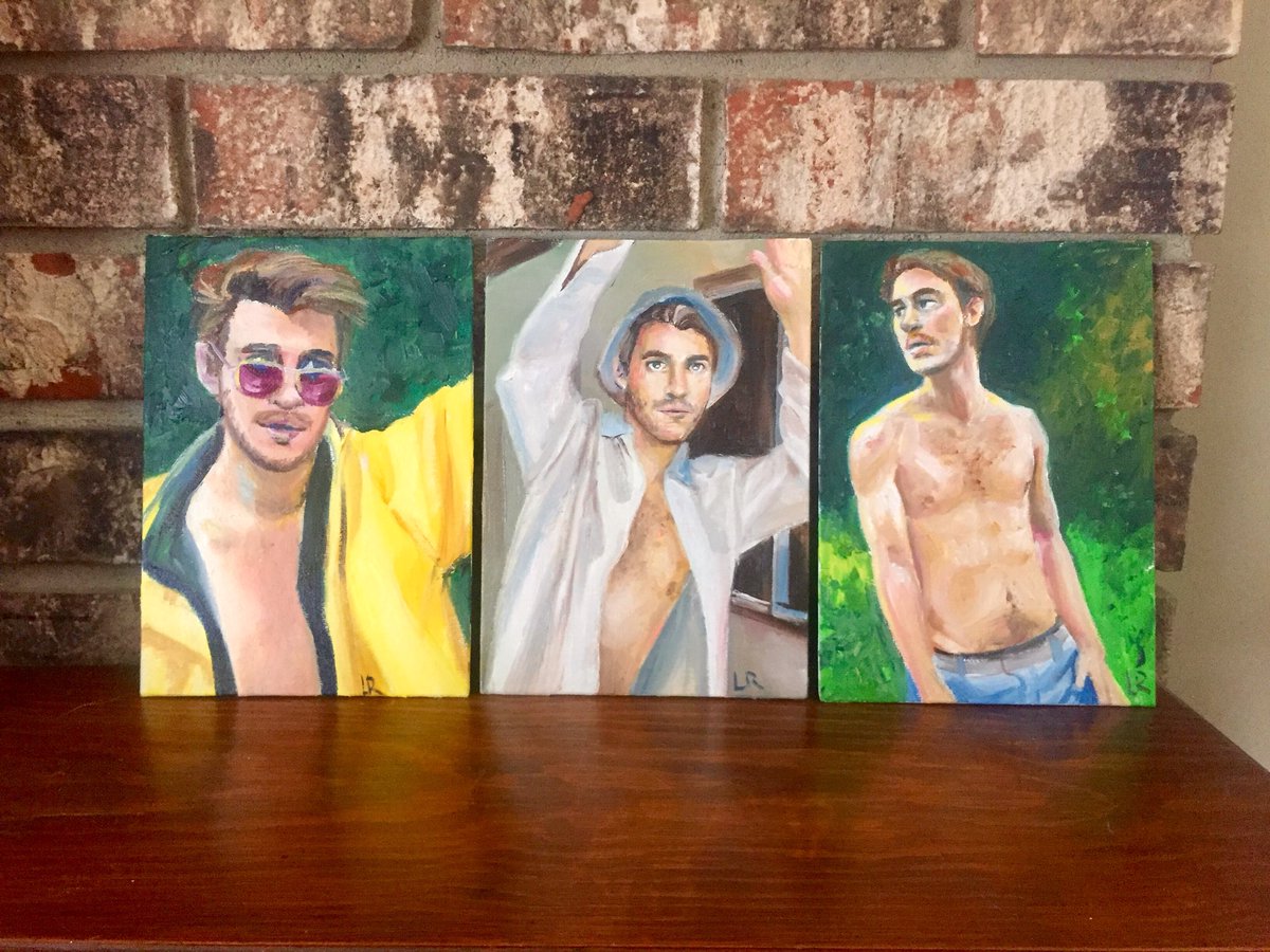 LibbyRuleArt's tweet image. Day (???????) of quarantine: I got the oil paints out